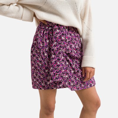 Fer Printed Mini Skirt SUNCOO