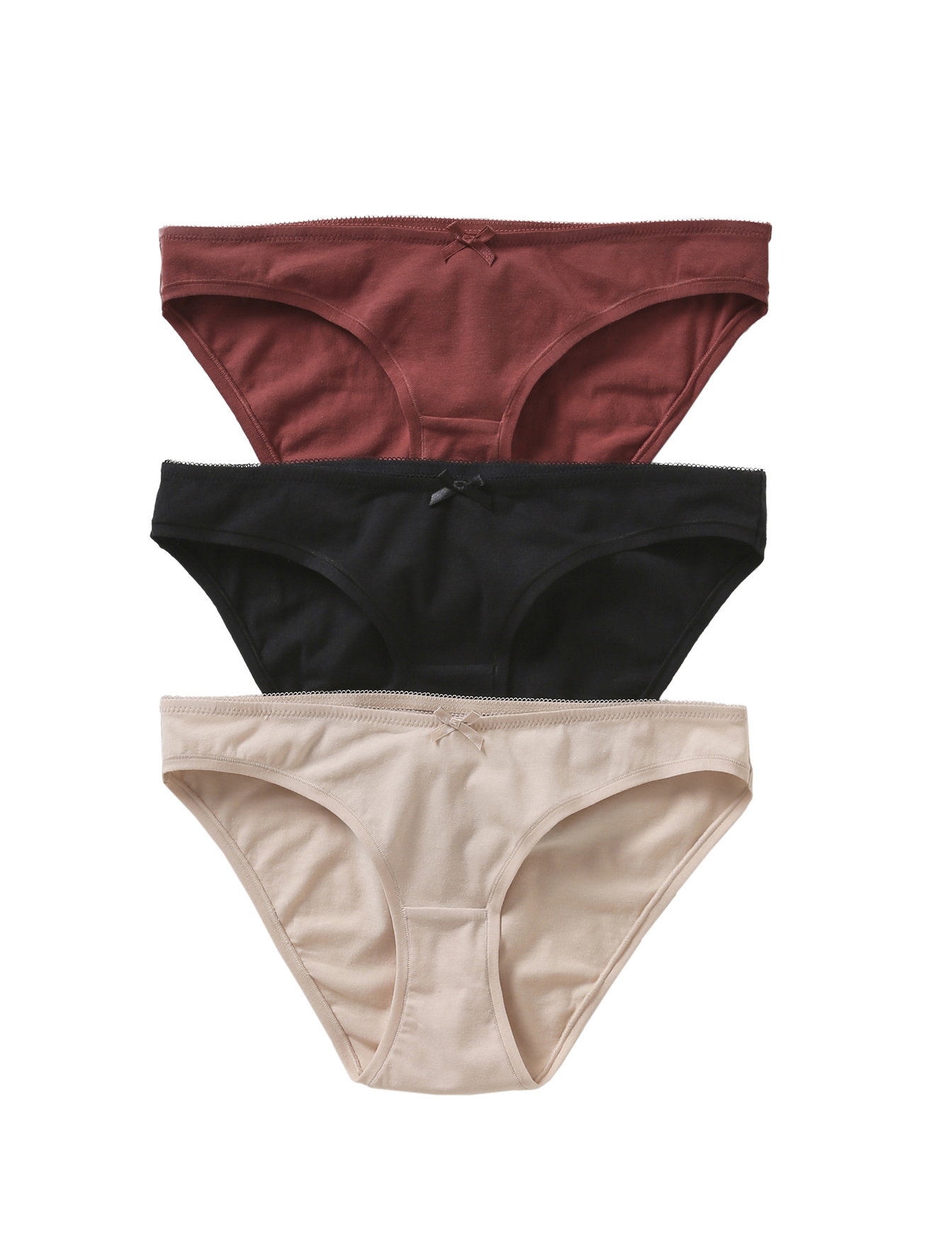 Femmes taille basse ventre contrôle lèvre impression culottes sous-vêtements culottes