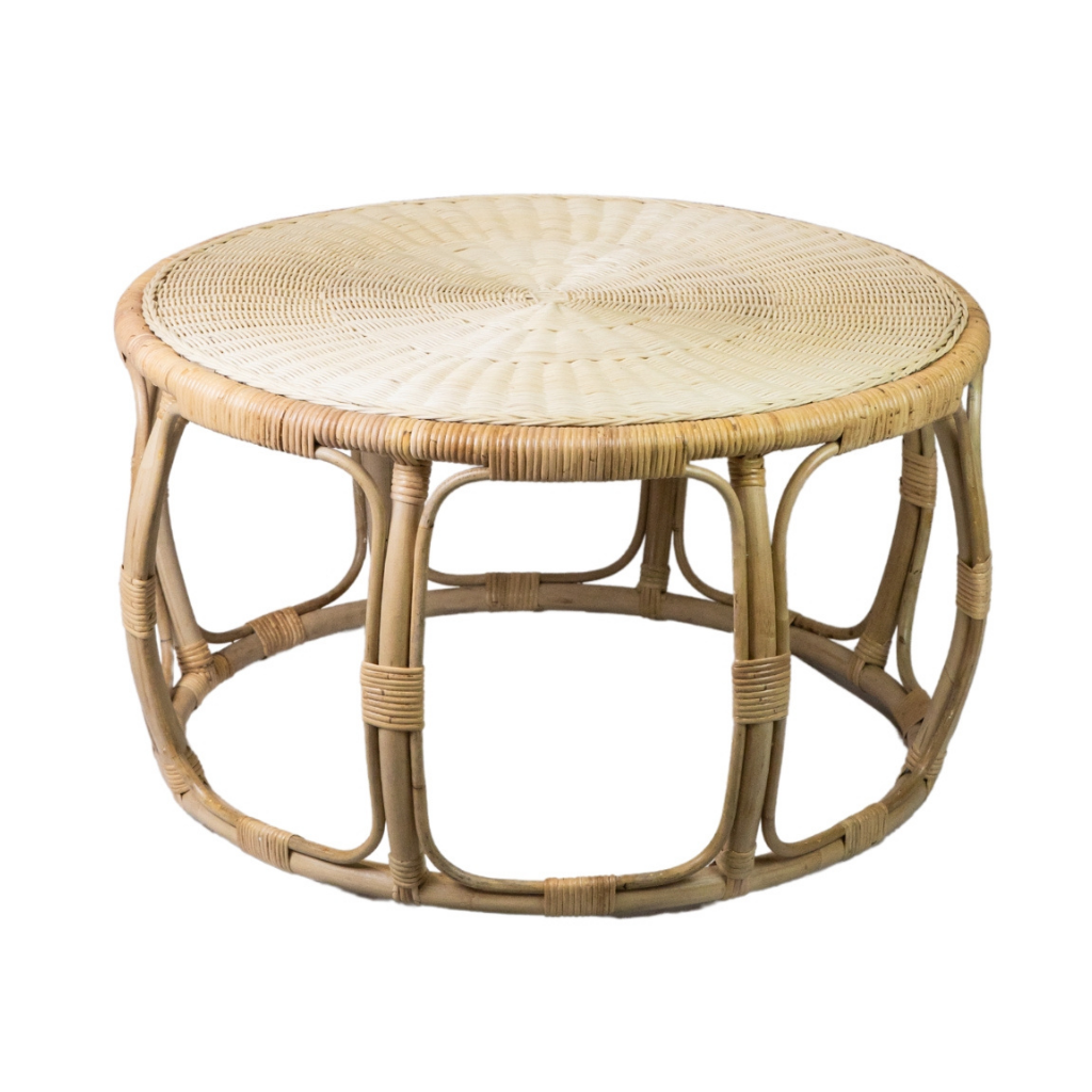 Table basse en rotin LOUISE, HYDILE