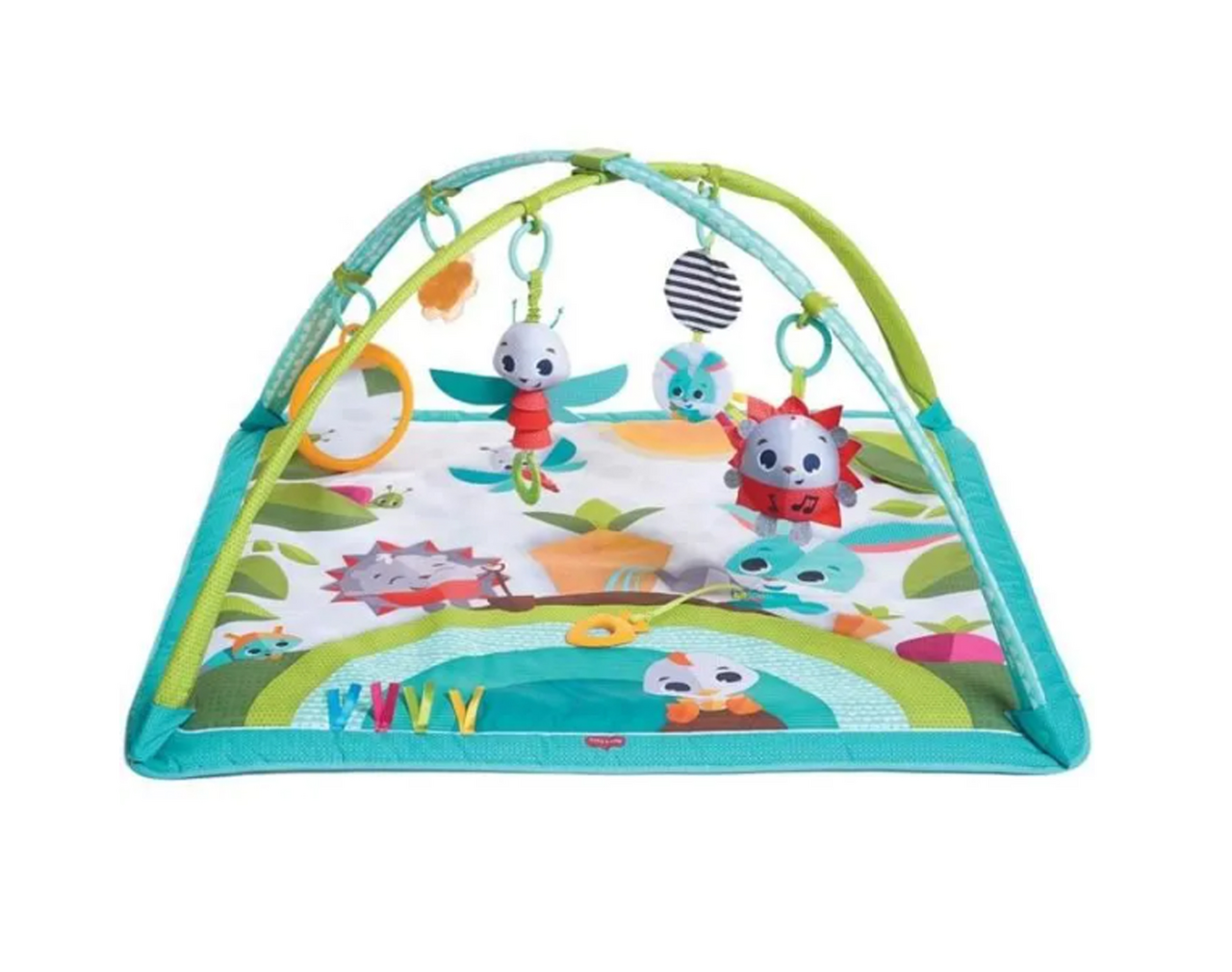 Tapis d'éveil bébé avec arches, musical, Dans la Prairie, TINY LOVE