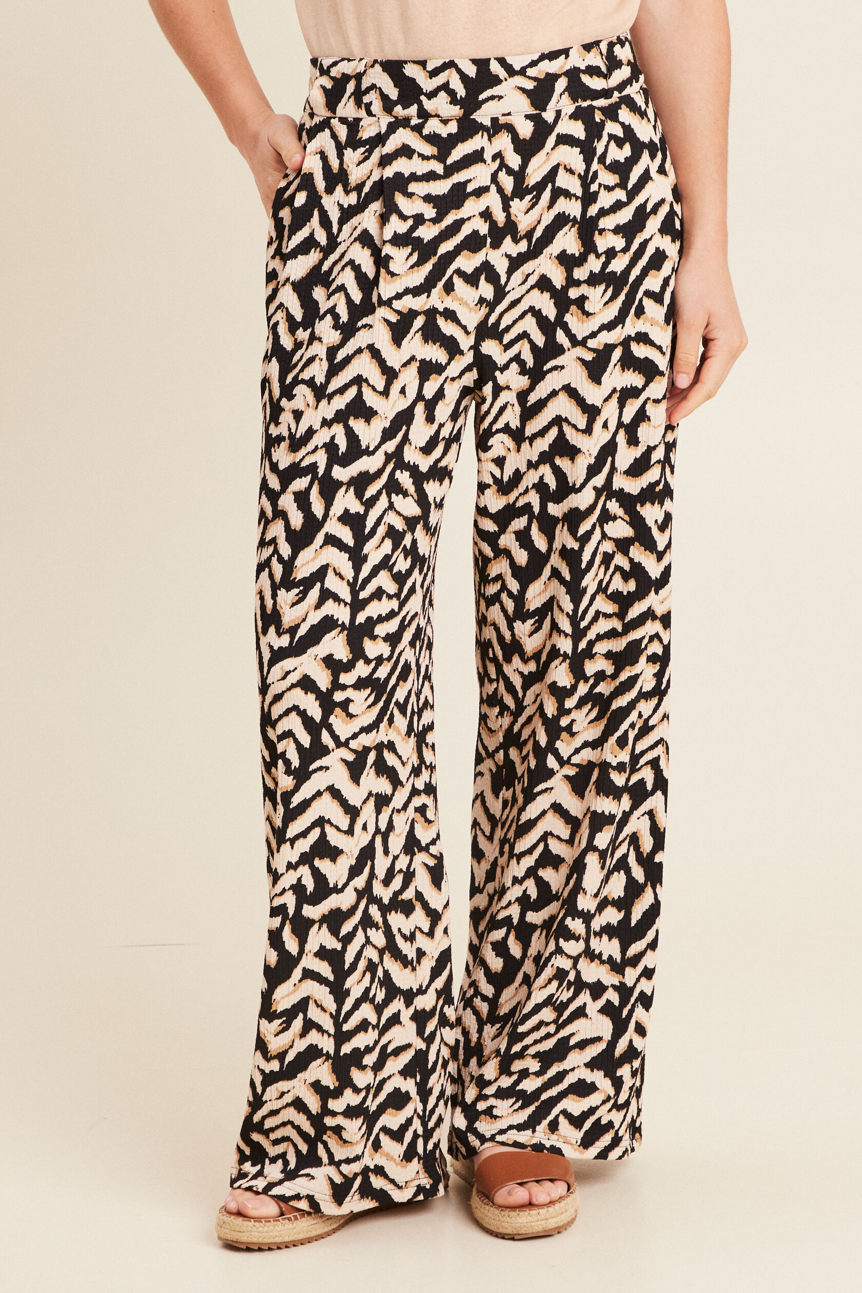 Pantalon large taille haute, BREAL