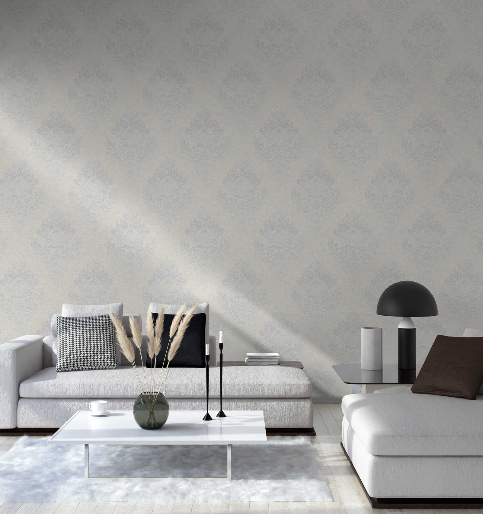 Papier peint baroque damassé, HOME MAISON