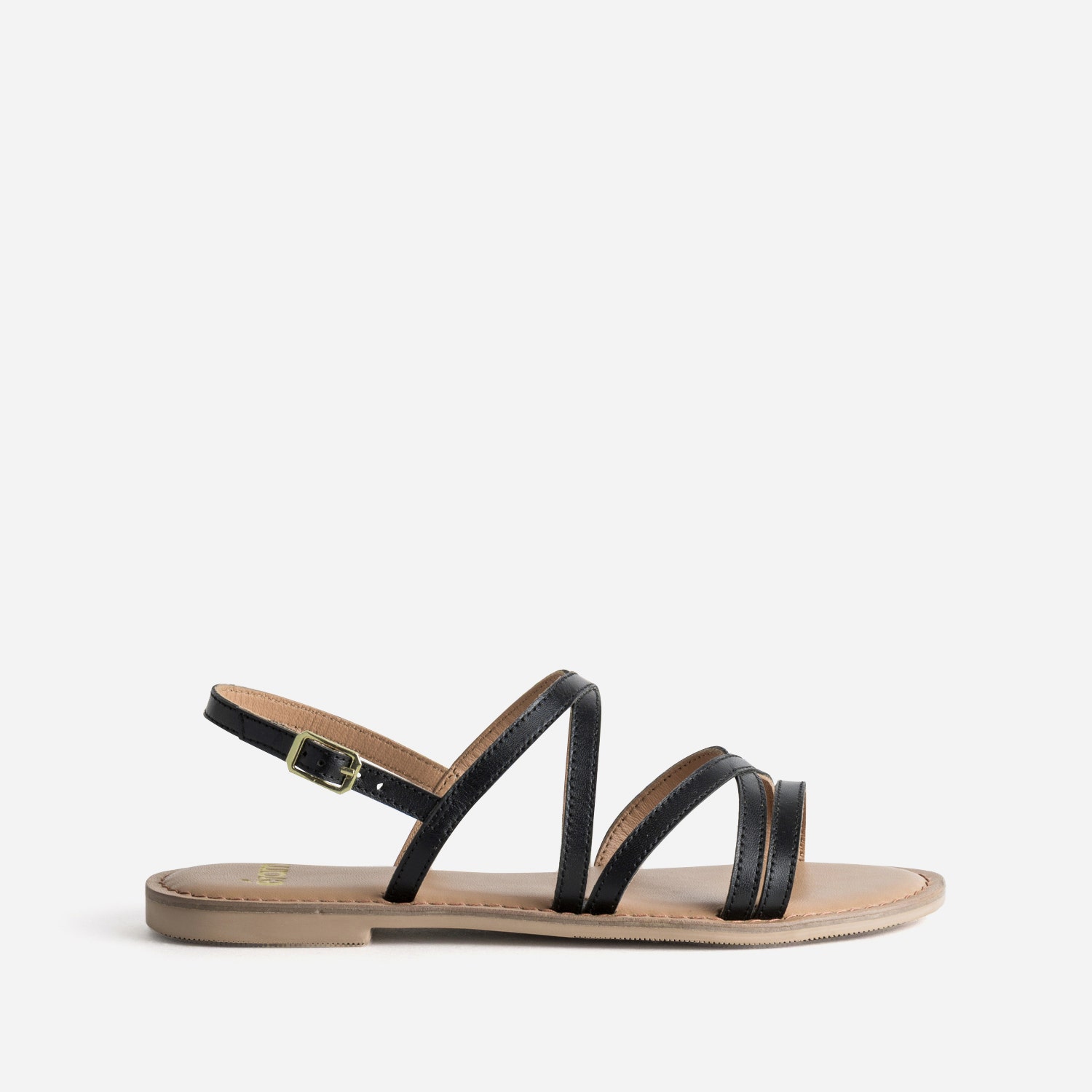 Sandale Plate en cuir SOPHIE, ERAM