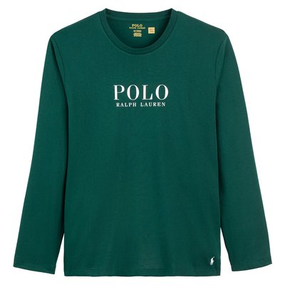 T-shirt da pigiama maniche lunghe con logo POLO RALPH LAUREN