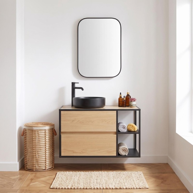 Meuble simple vasque 70 cm EDISSON, MOB IN