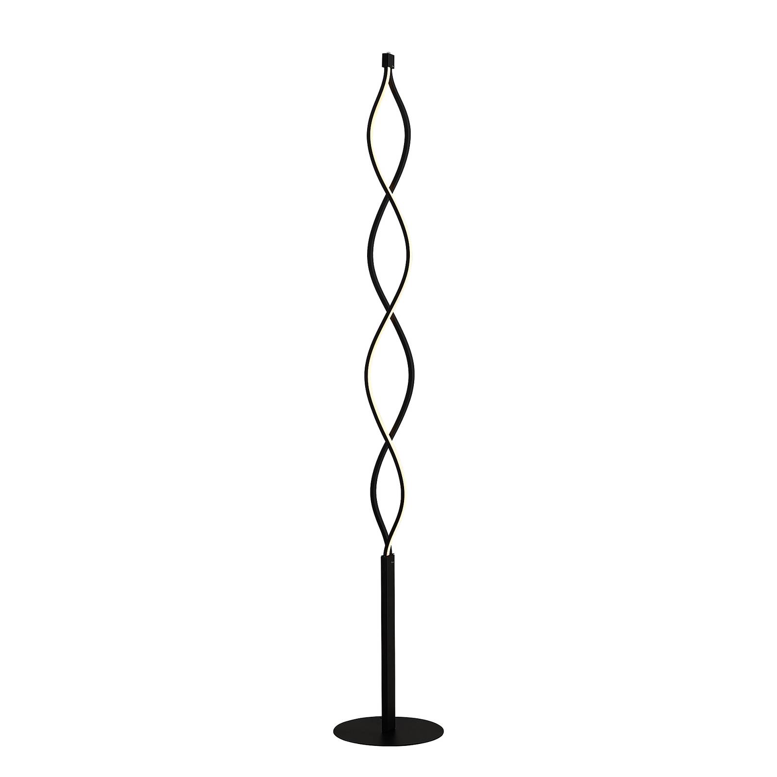 Lampadaire en métal moderneLED, Welina, LINDBY