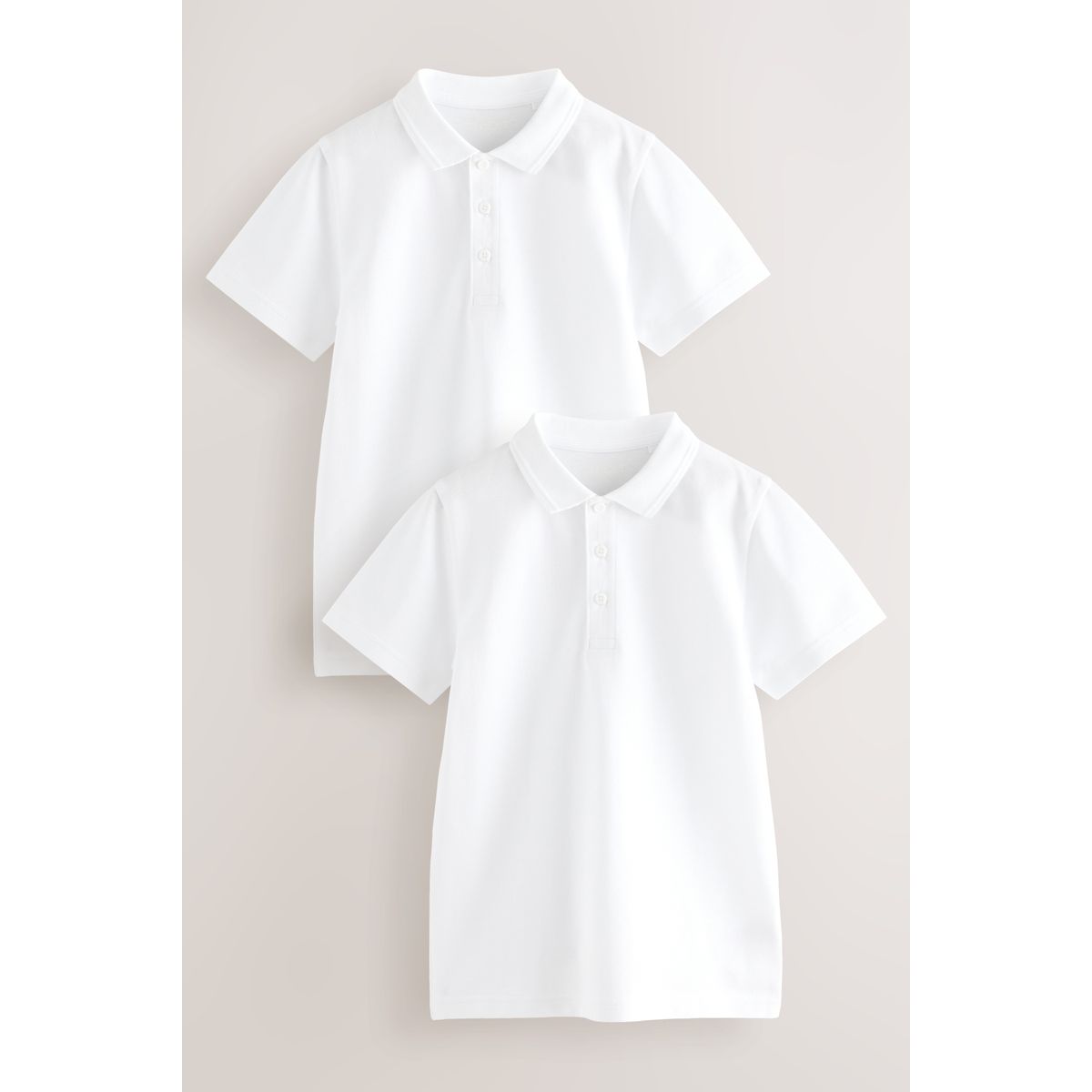Polo d'école à manches courtes, lot de 2, NEXT