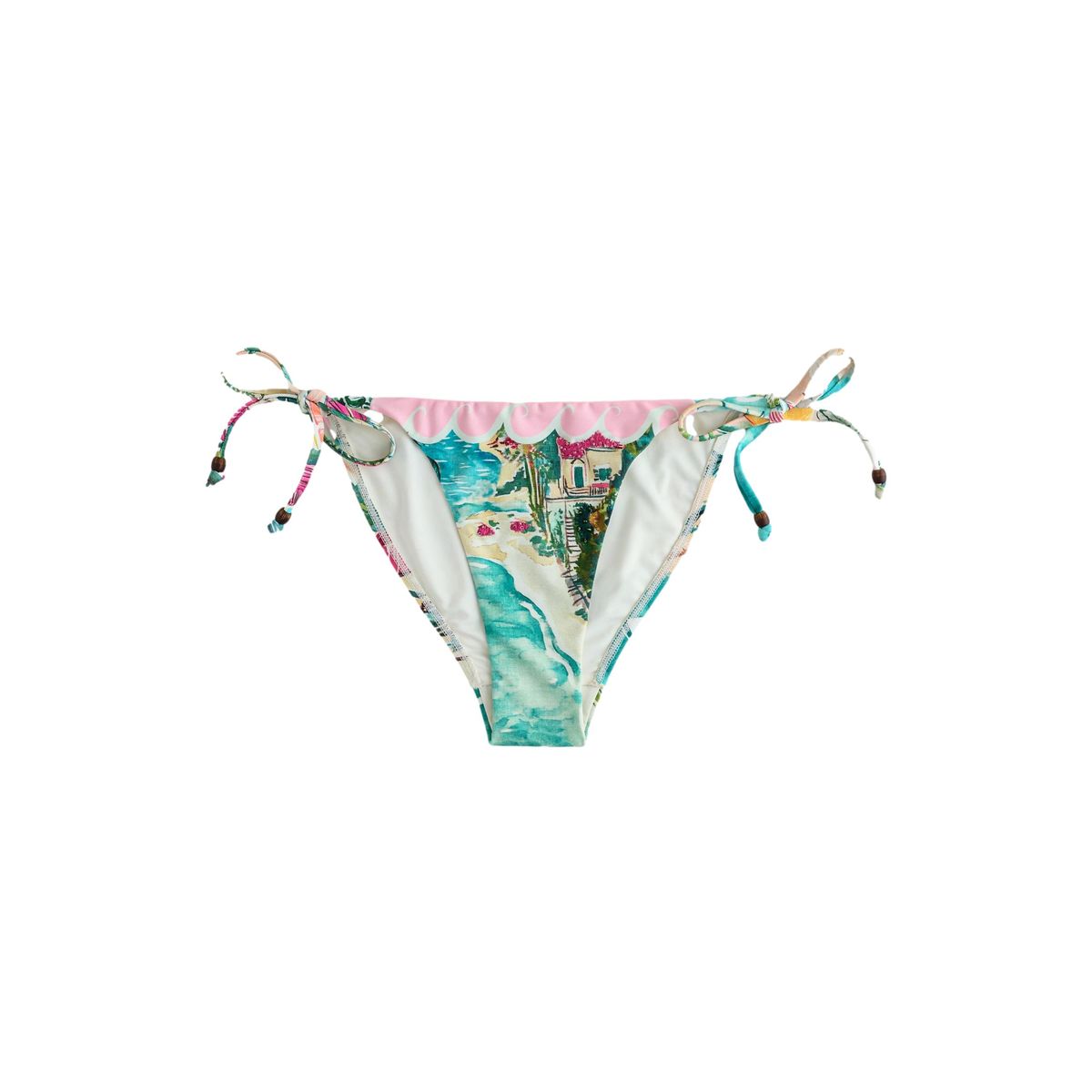 Bas de bikini noué sur les côtés blanc, NEXT