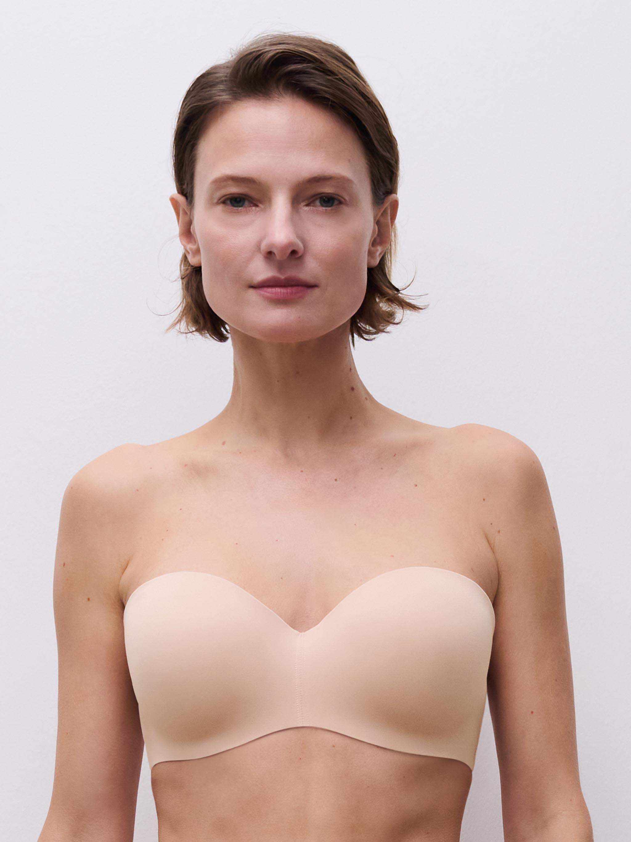 Soutien-gorge bandeau coques bretelles amovibles NORAH, CHANTELLE