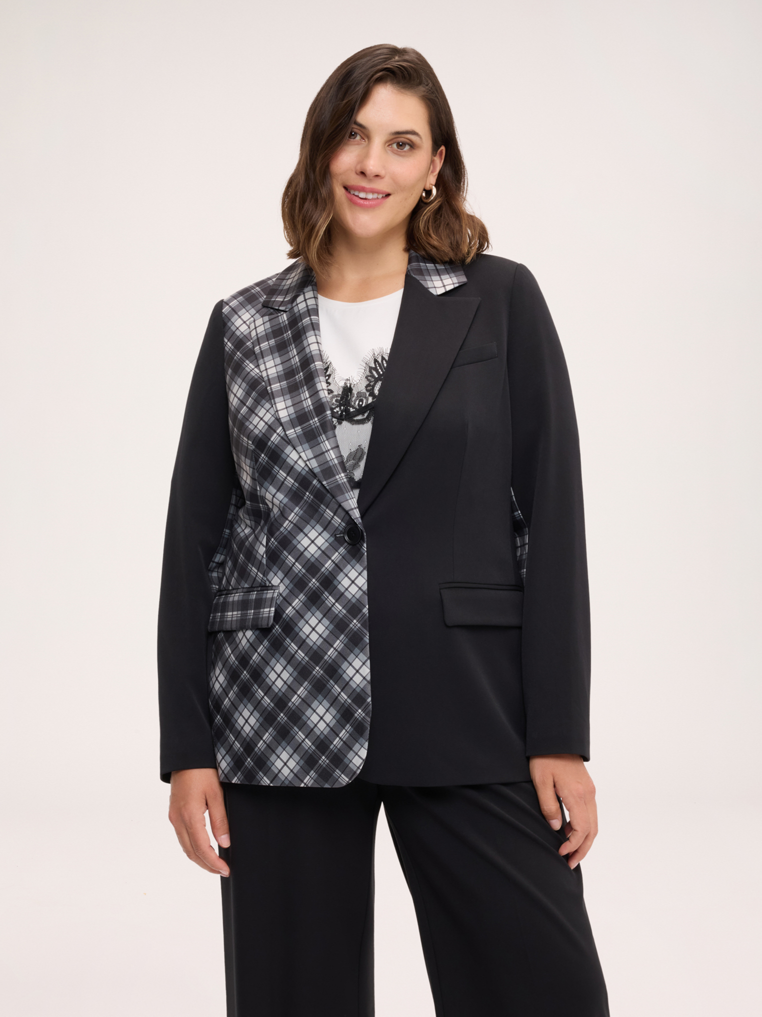 Blazer bicolore, FIORELLA RUBINO
