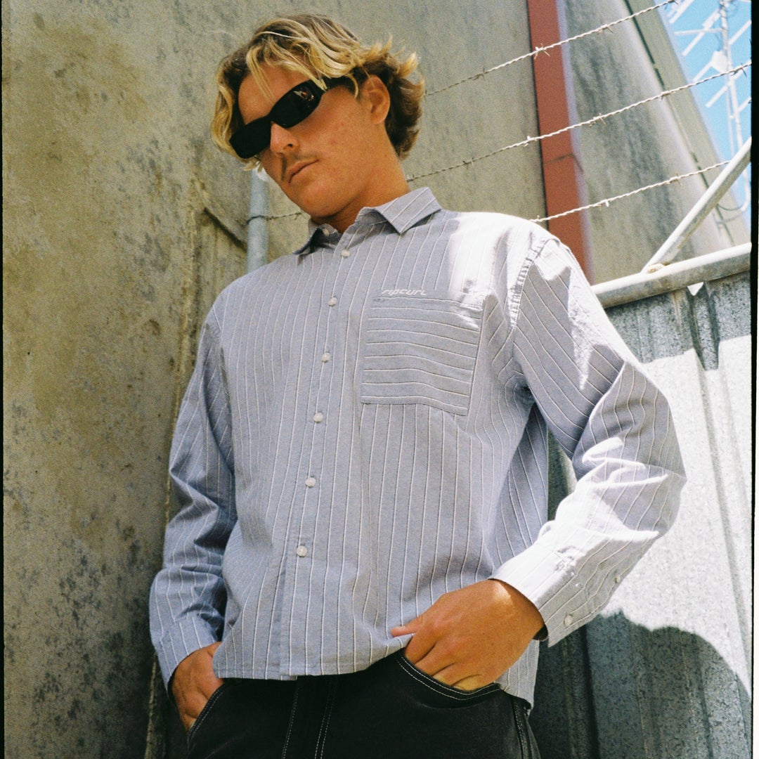 Chemise rayée à manches longues Archive, RIP CURL