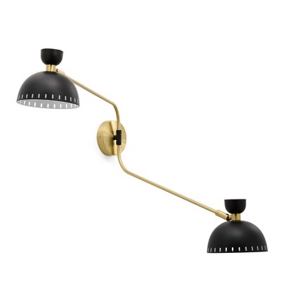 Richy Double Articulated Metal Wall Lamp LA REDOUTE INTERIEURS