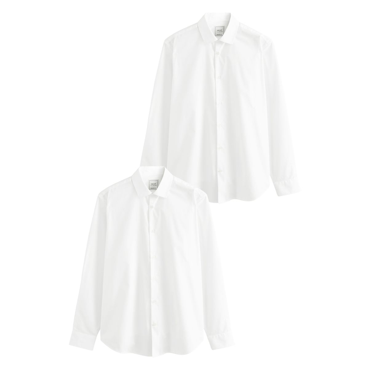 Chemise manches longues lot de 2, NEXT