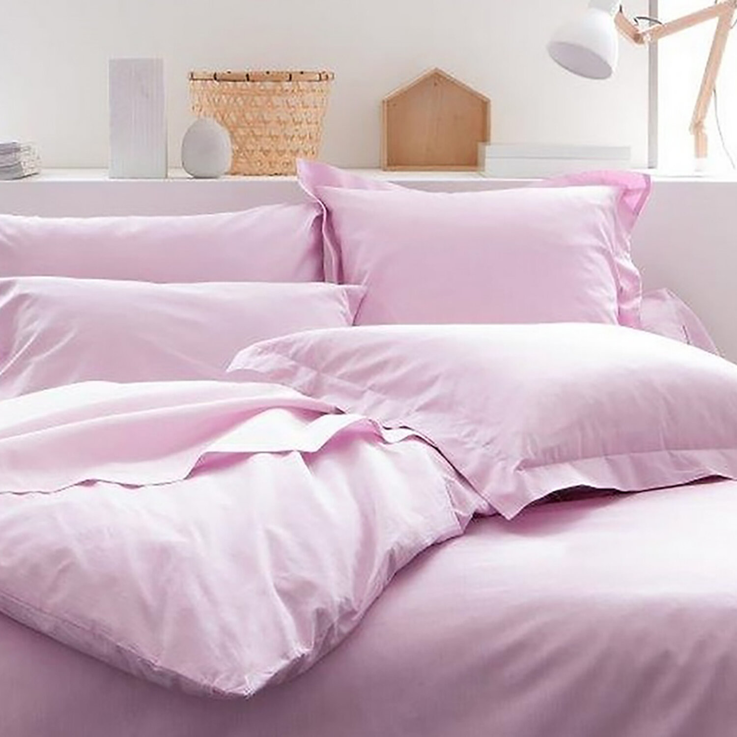 Draps plat coton uni, C DESIGN HOME TEXTILE