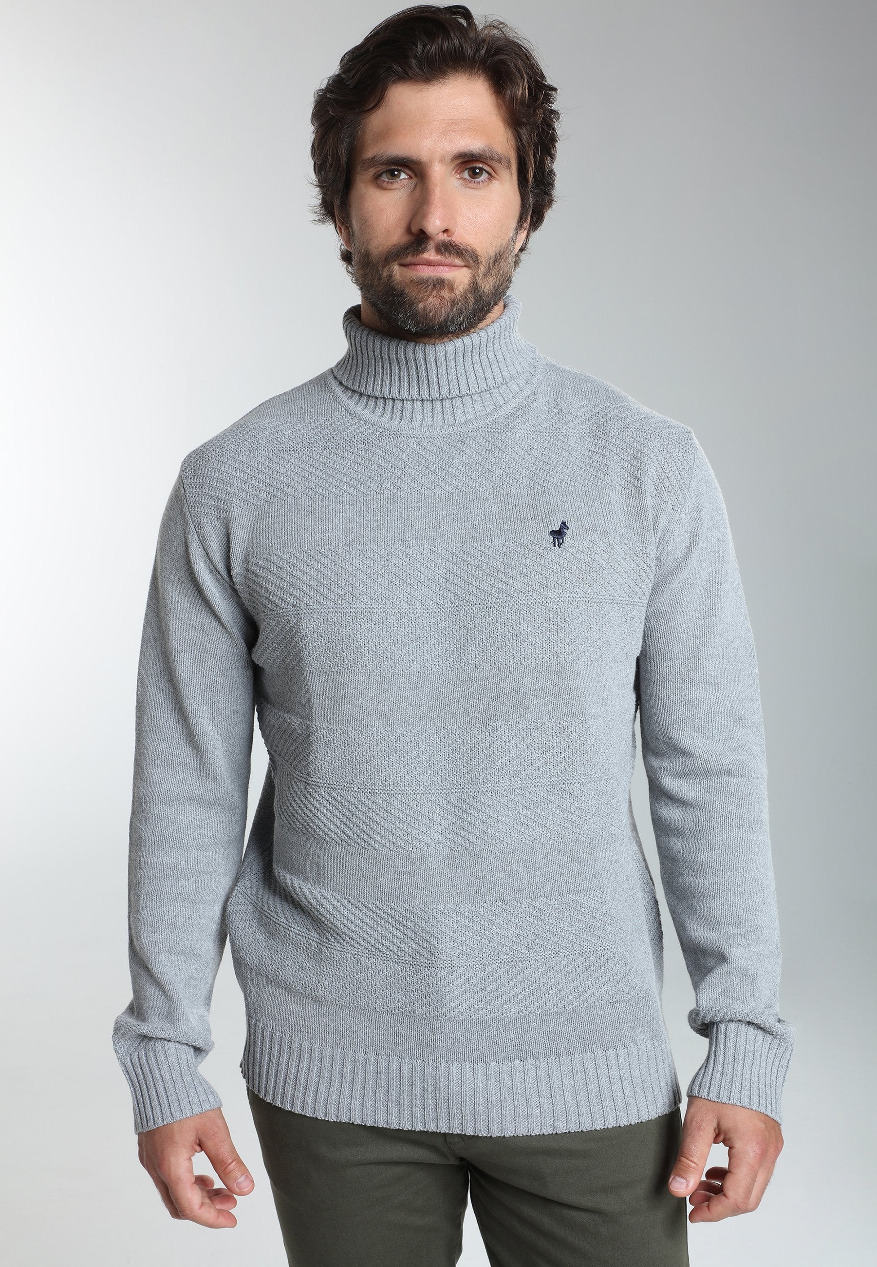 Pull col roulé en coton LOOP, GENTLEMAN FARMER