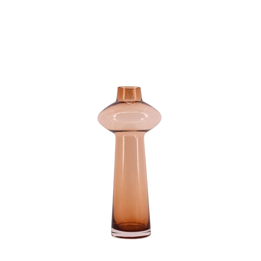 Vase en verre fait main, H30cm, DECOSTAR