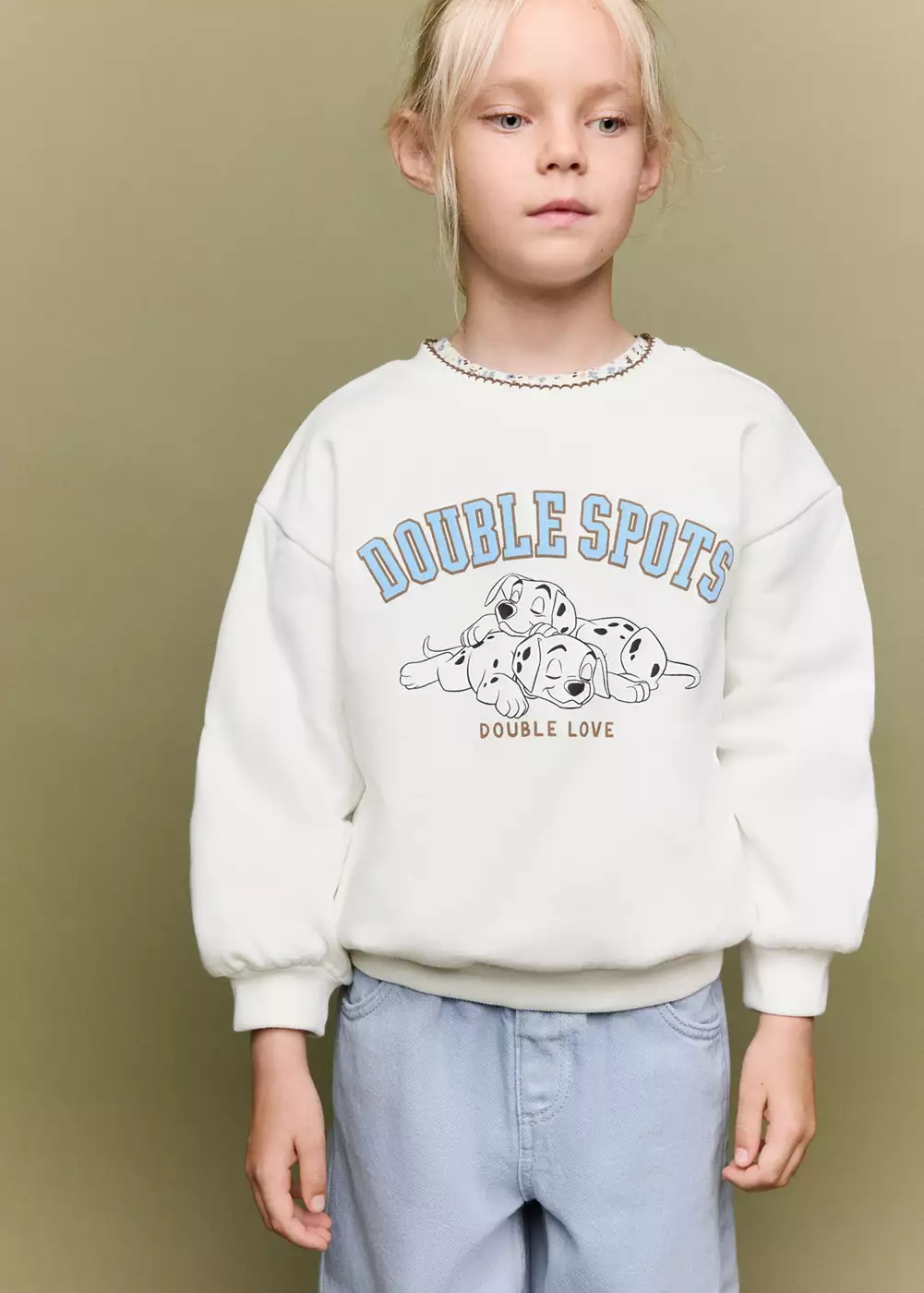 Sweat-shirt coton Les 101 Dalmatiens, MANGO BABY