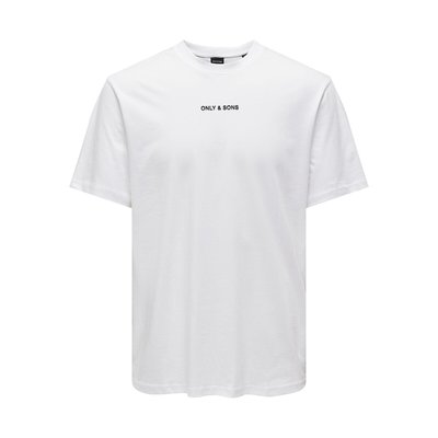 Cotton Loose Fit T-Shirt with Crew Neck ONLY & SONS