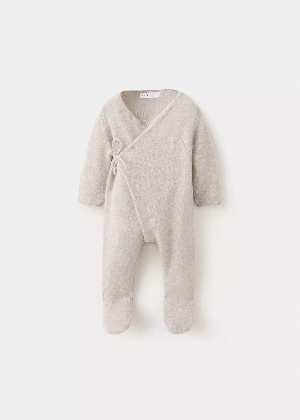 Combinaison croisée en maille 100 % cachemire, MANGO BABY