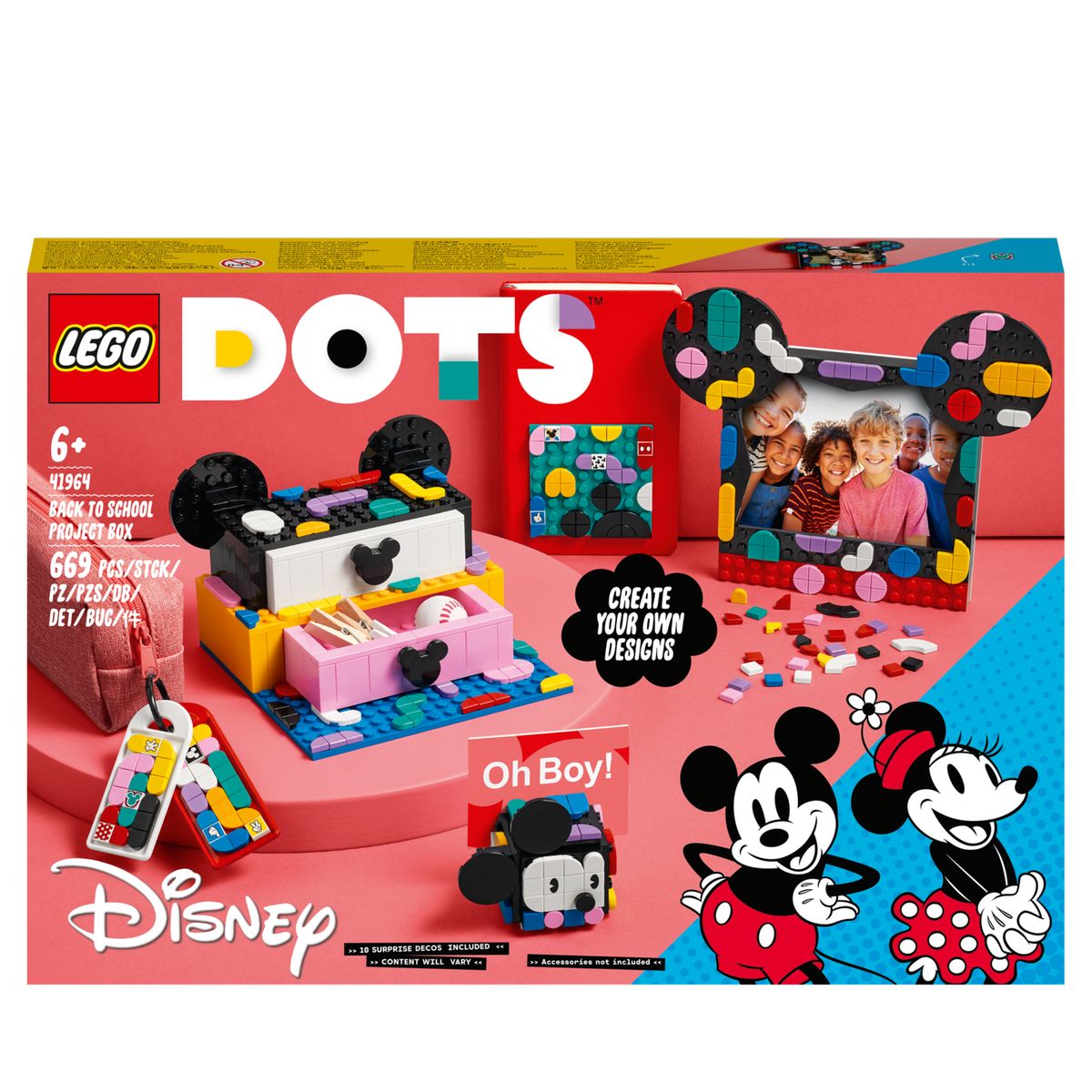 Boîte de rangement de puzzle jouet, boîte de classification de blocs de  construction, boîte d'emballage de jouet d'assemblage pour enfants