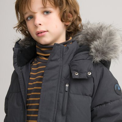 Recycled Hooded Padded Jacket LA REDOUTE COLLECTIONS