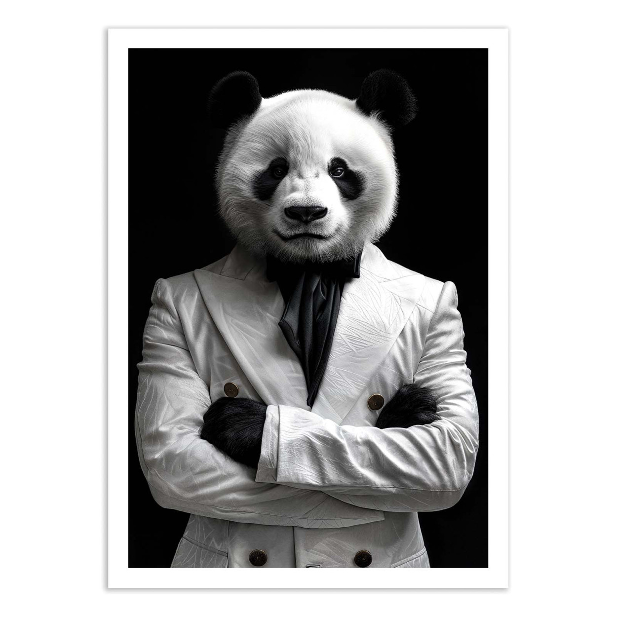 Affiche d'art - Panda Wild Suits - Philippe Hugonnard, WALL EDITIONS
