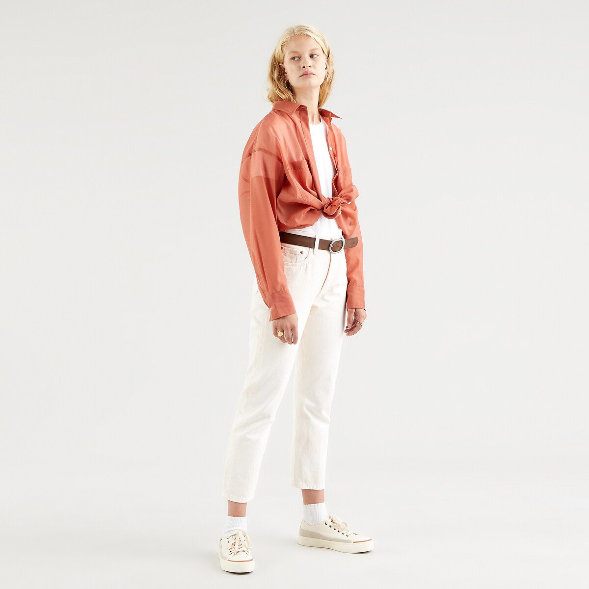 Jeans 501® crop in the peach lb Levi's 