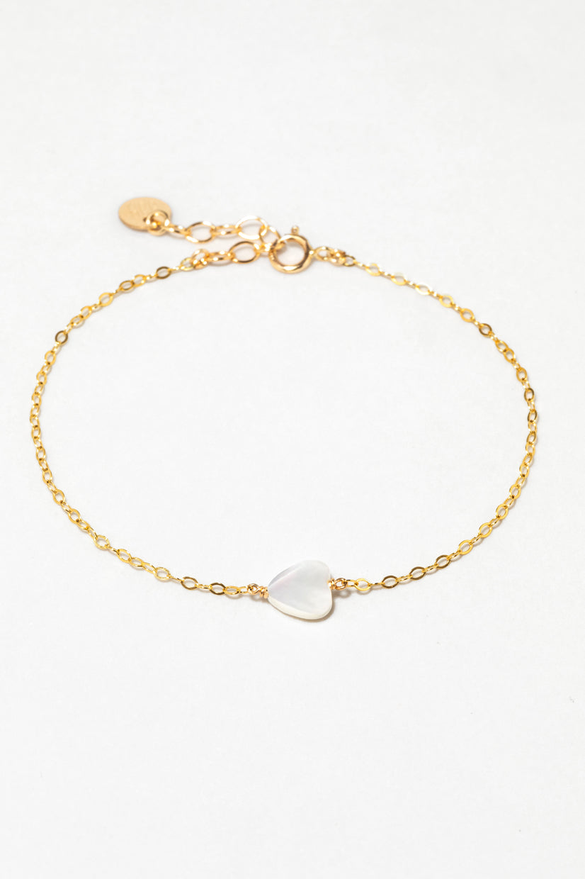 Bracelet Cœur - Nacre, YAY PARIS
