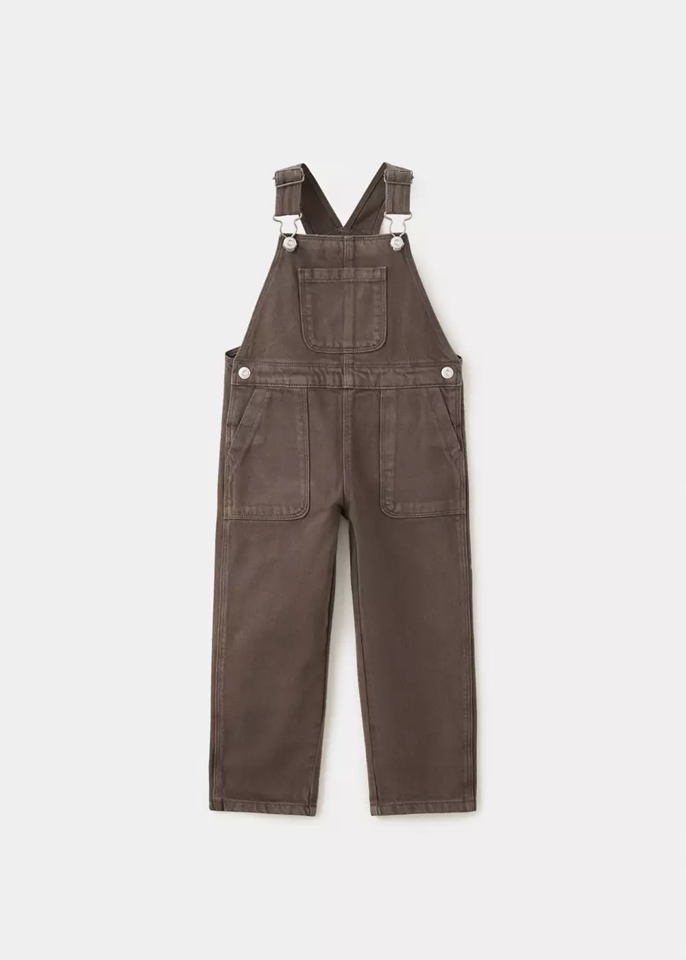 Salopette en jean avec poches, MANGO BABY