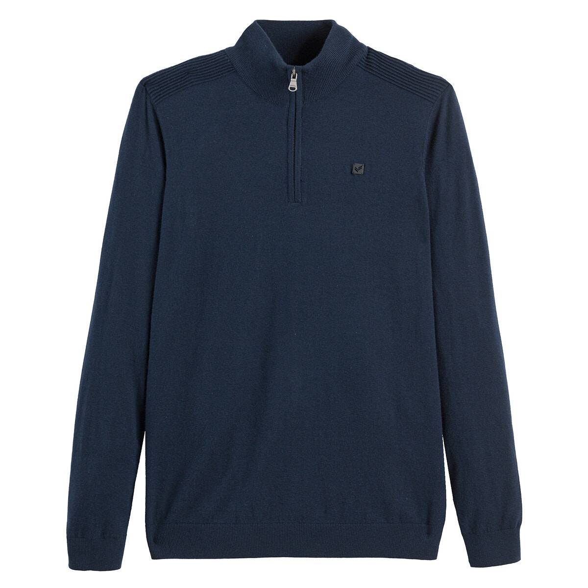 Pull demi zippé homme discount