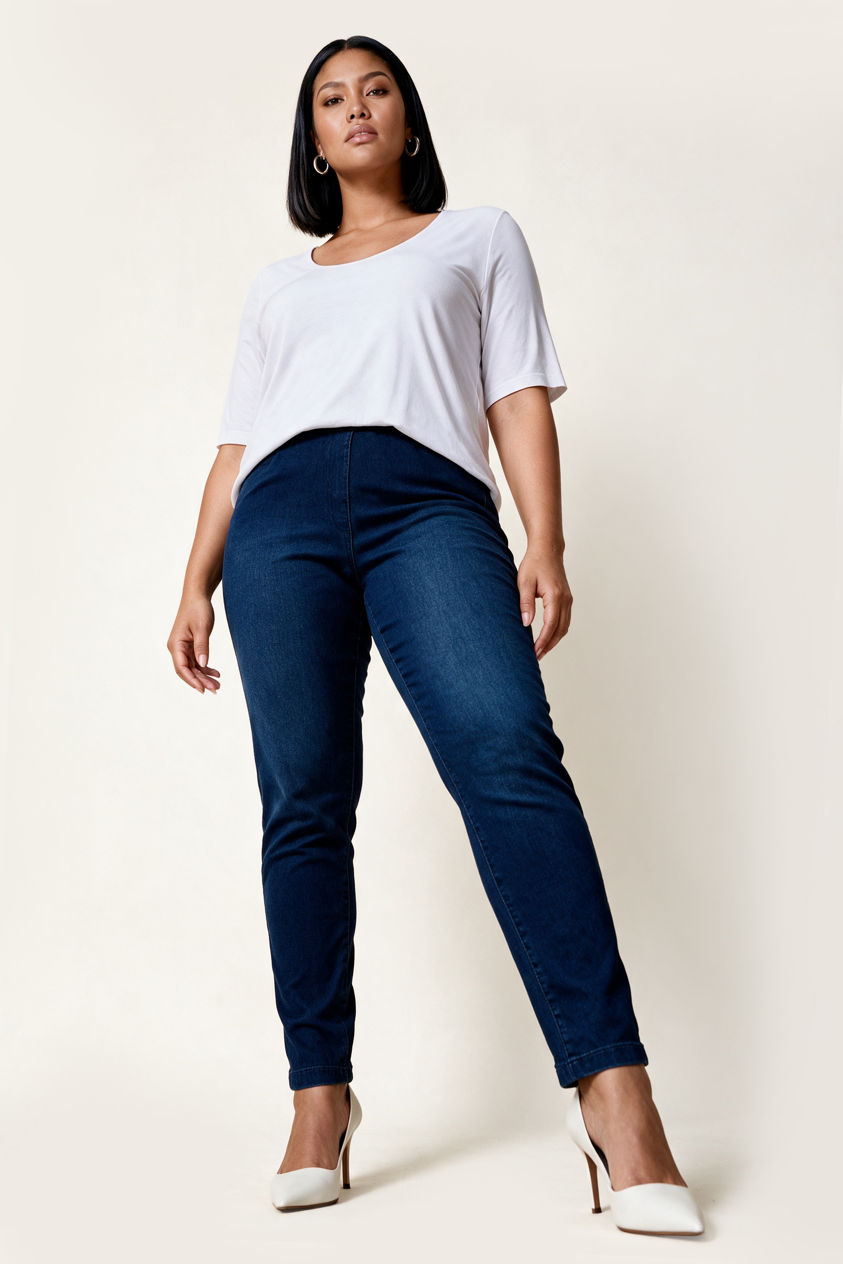 Jean Sienna, stretch, jersey, ULLA POPKEN