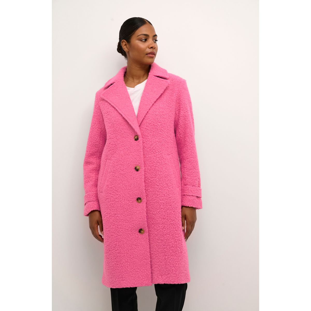 Manteau rose La Redoute