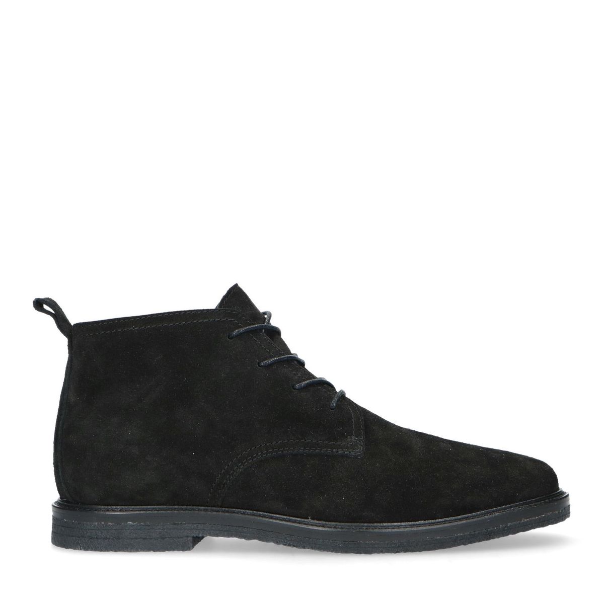 Chaussure daim best sale noir homme