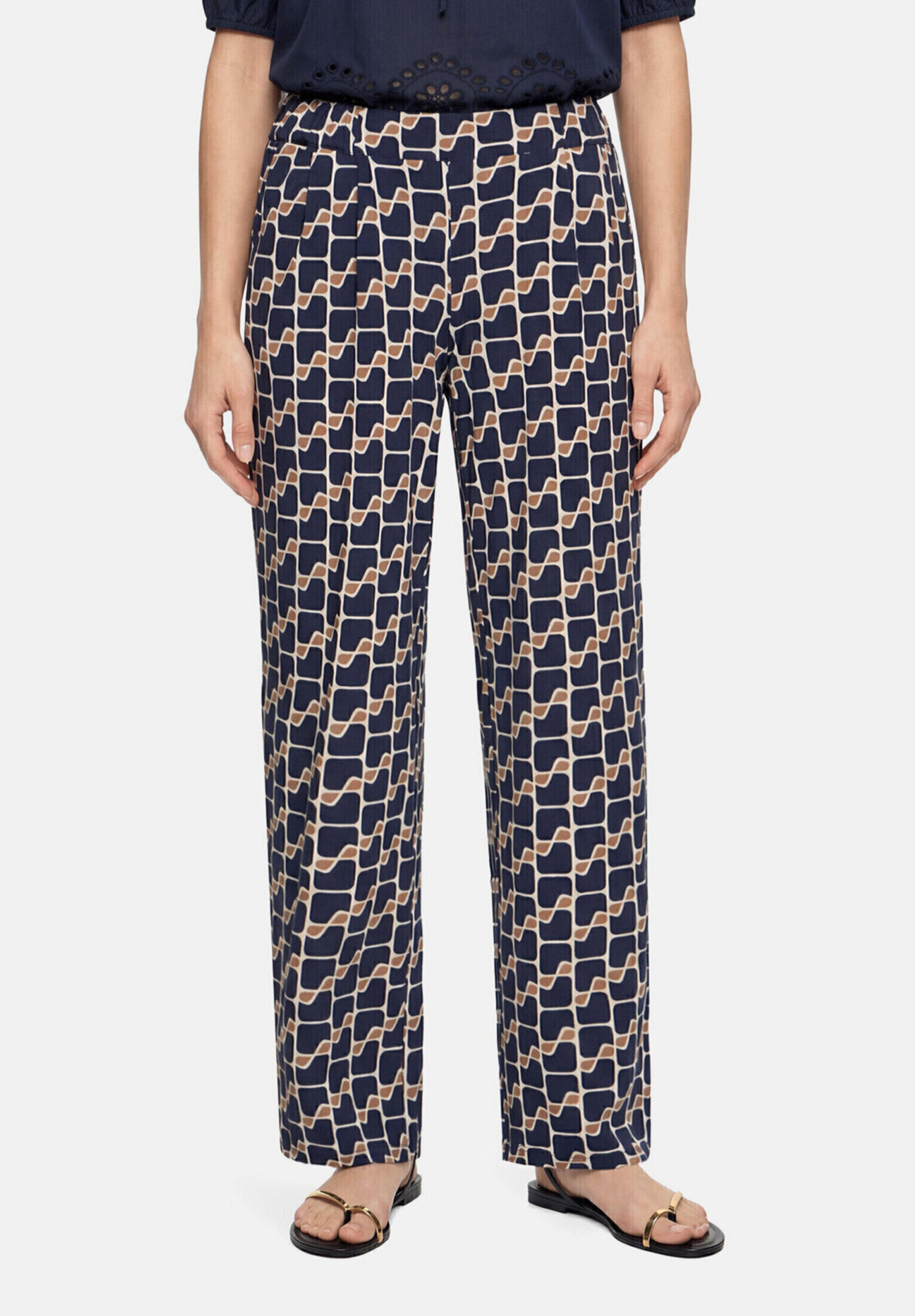 Pantalon à enfiler à poches extérieures, BETTY BARCLAY