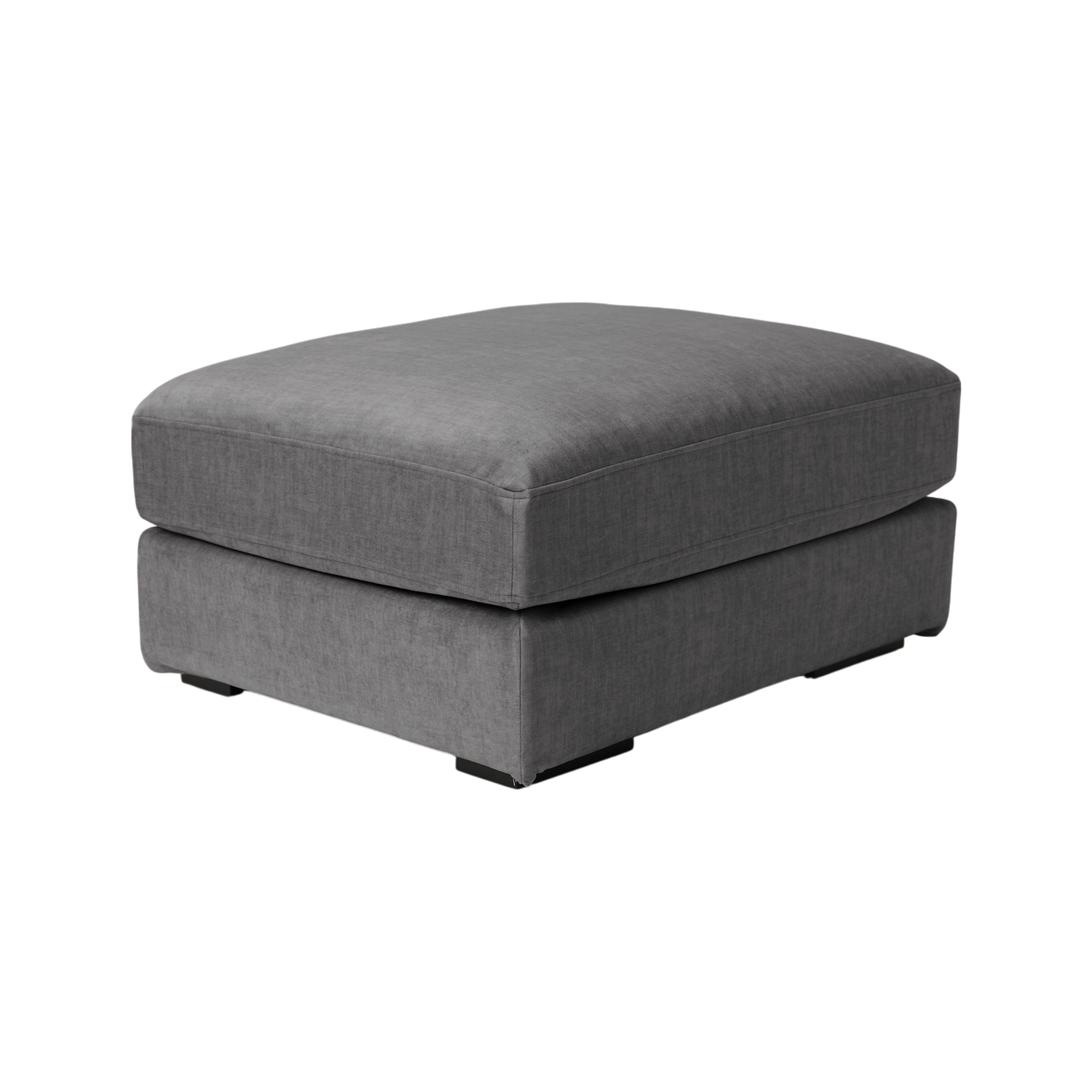 Pouf velours Maé, CAMIF