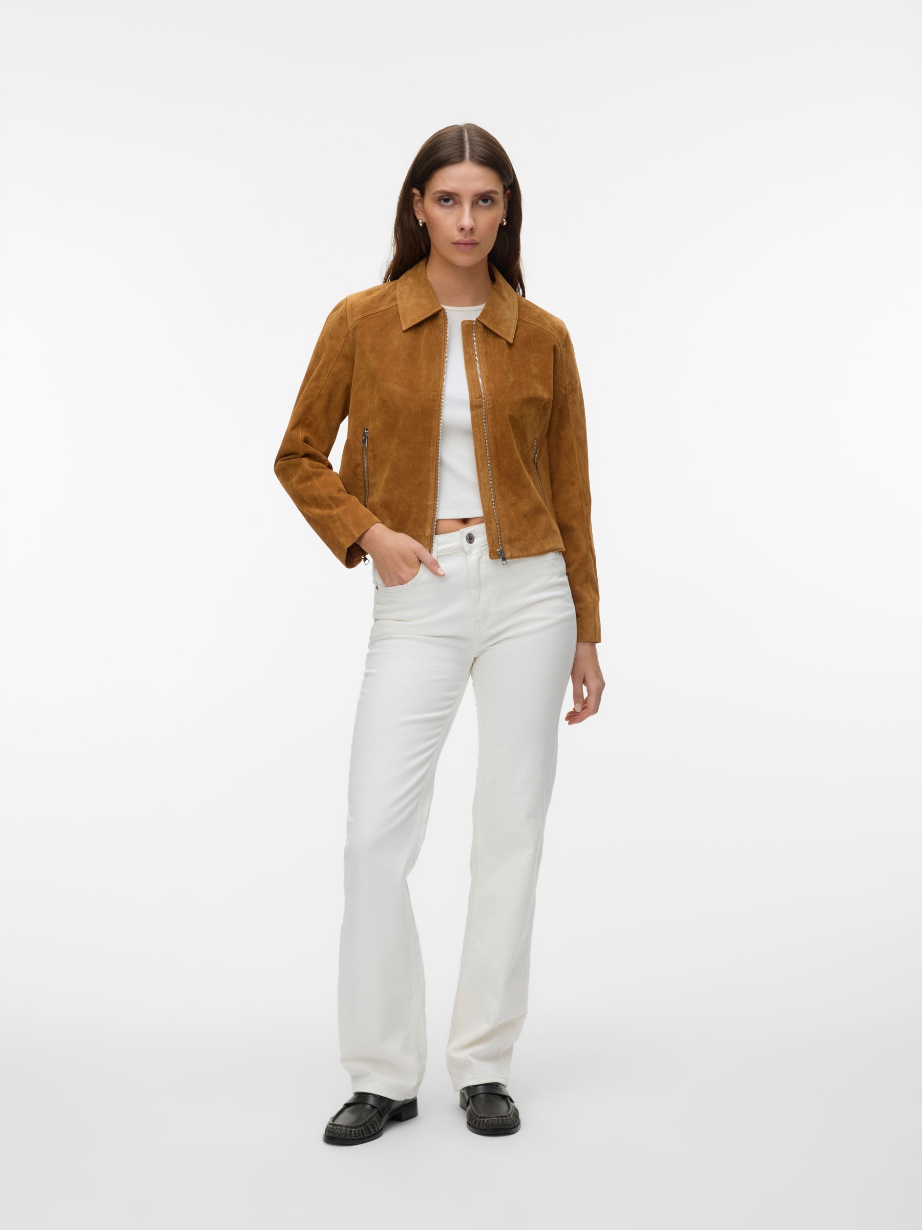 Veste En Daim, VERO MODA