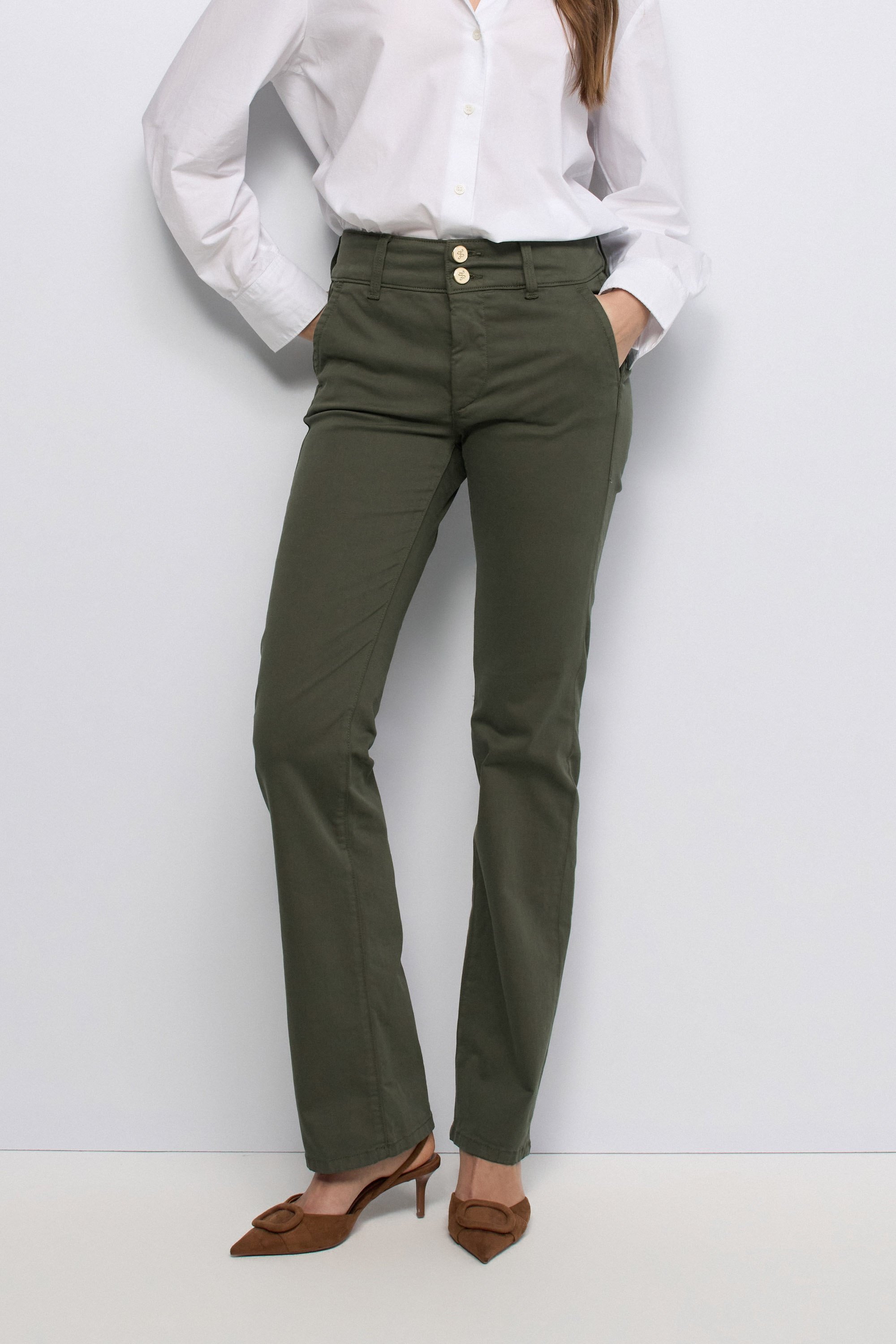 SECRET CHINO PUSH IN STRAIGHT, SALSA JEANS