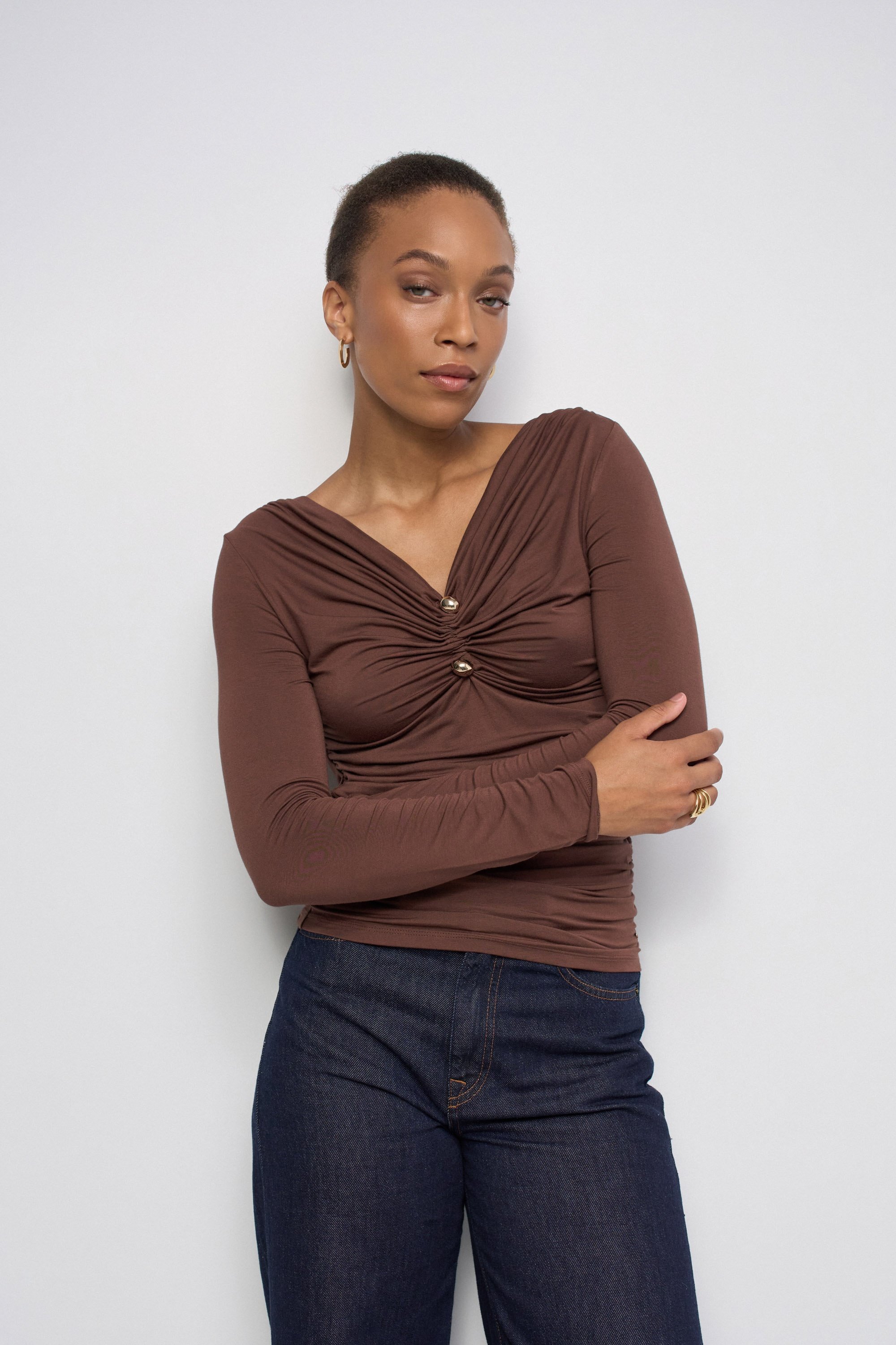 PULL FRONCÉ, SALSA JEANS