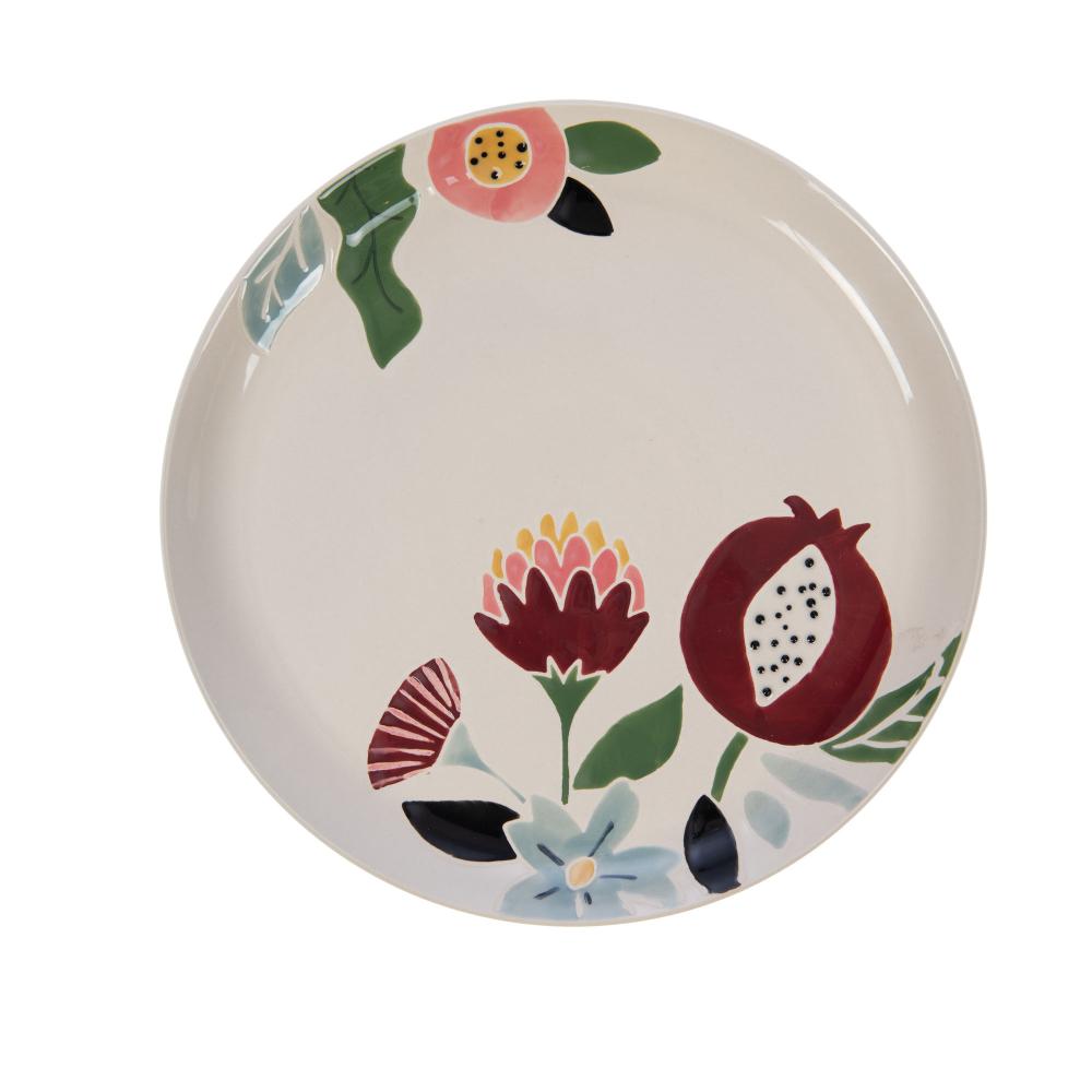 Assiette plate Bertille 25 cm (lot de 6), AMADEUS