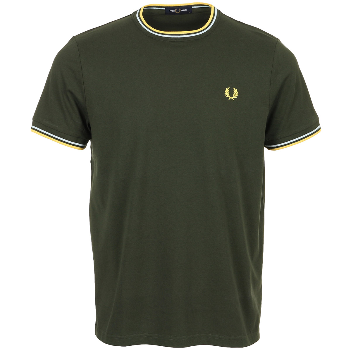 TWIN TIPPED T-SHIRT, FRED PERRY