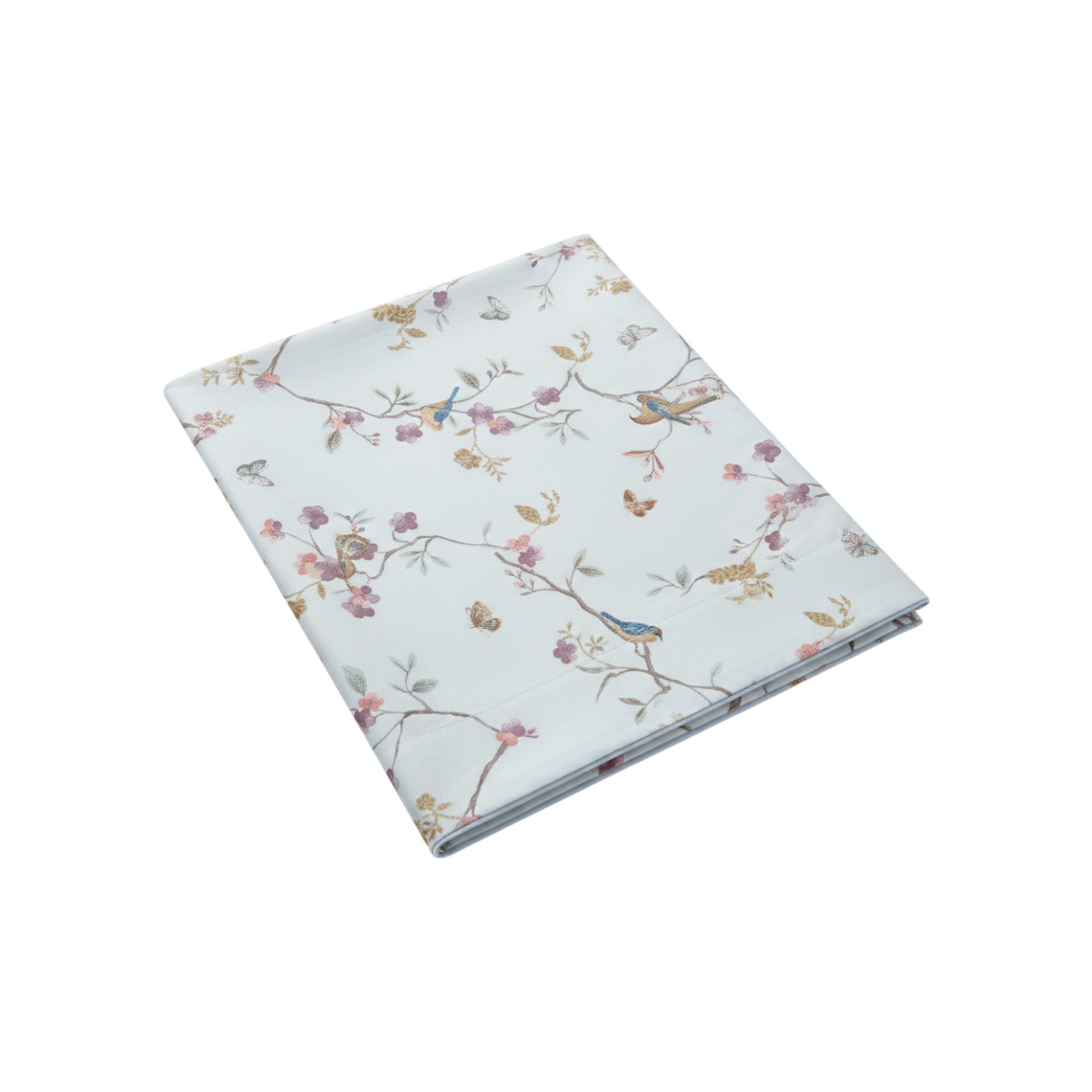 Drap Plat Satin De Coton - JARDIN SUSPENDU, TRADITION DES VOSGES