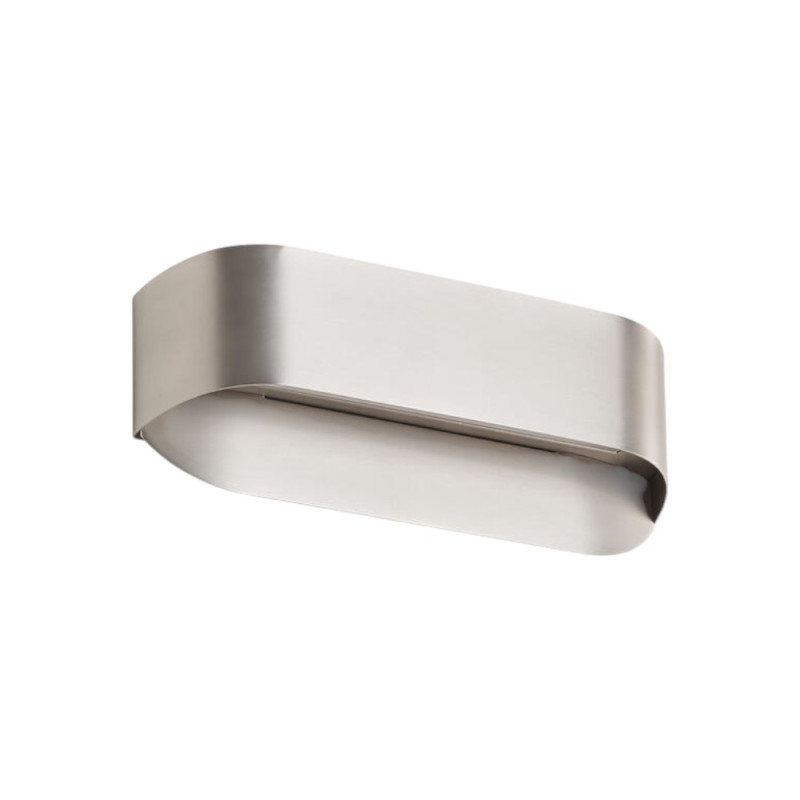 Applique led 14W haut et bas nickel mat Nora, MILLUMINE