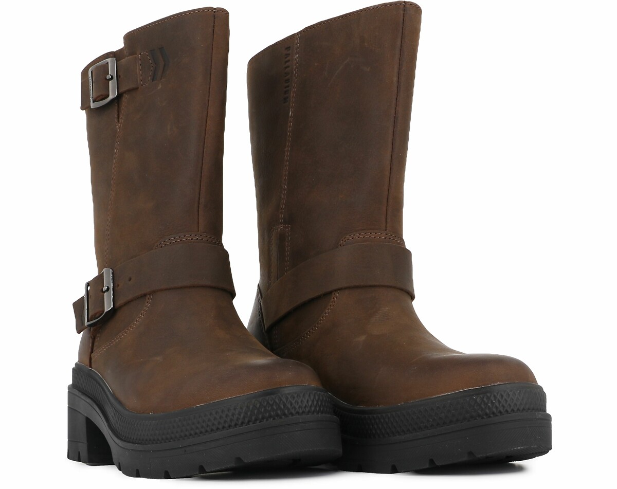 Pallarise Roadster Ankle Boots in Leather, PALLADIUM