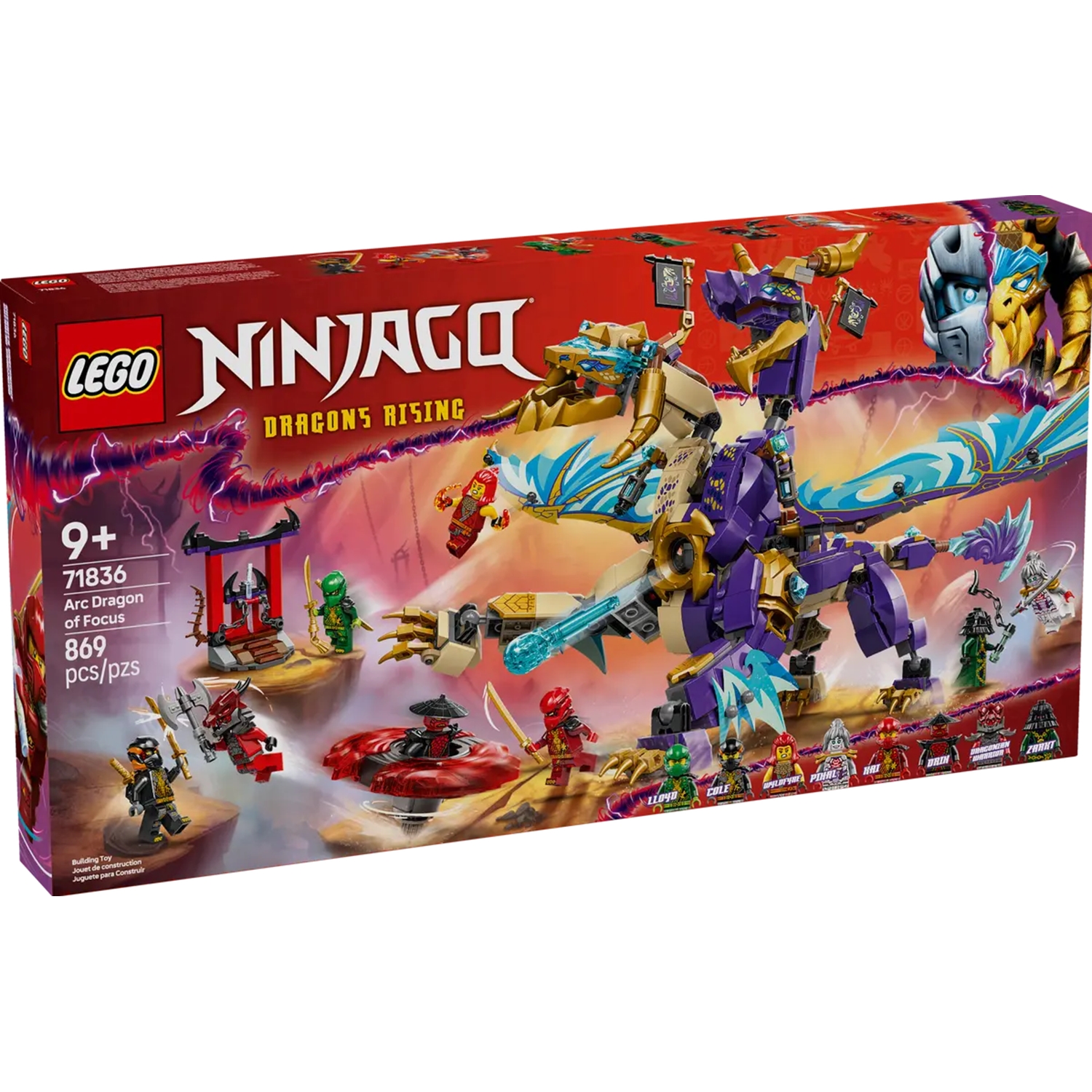Arc : le dragon de la concentration, LEGO