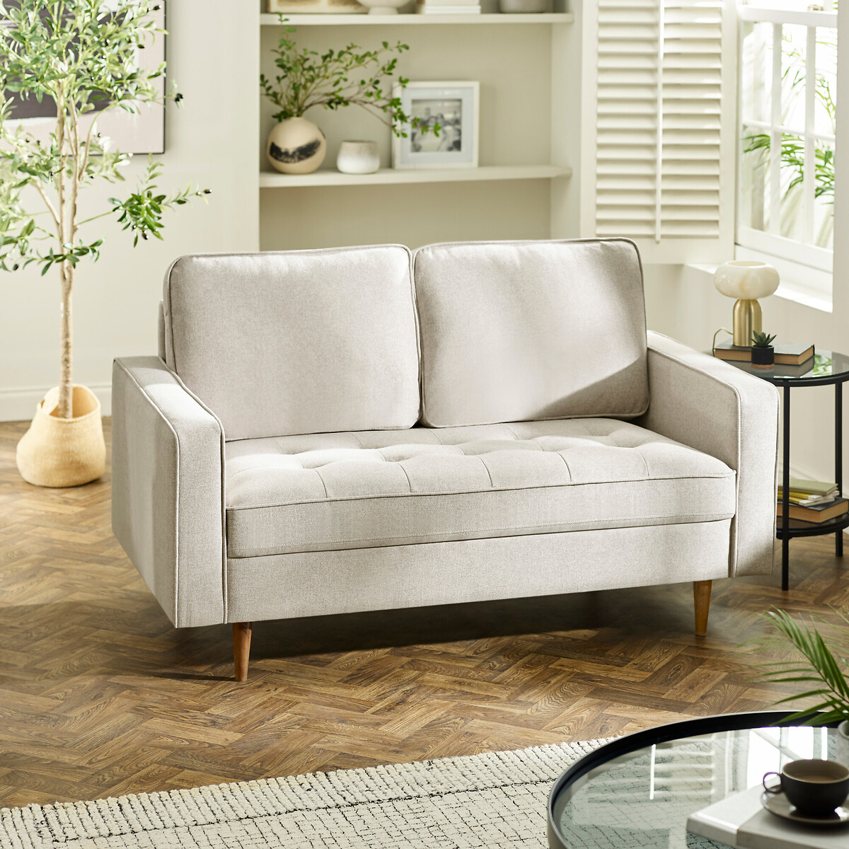 Henny Fabric Upholstered 2-Seater Sofa, SO'HOME