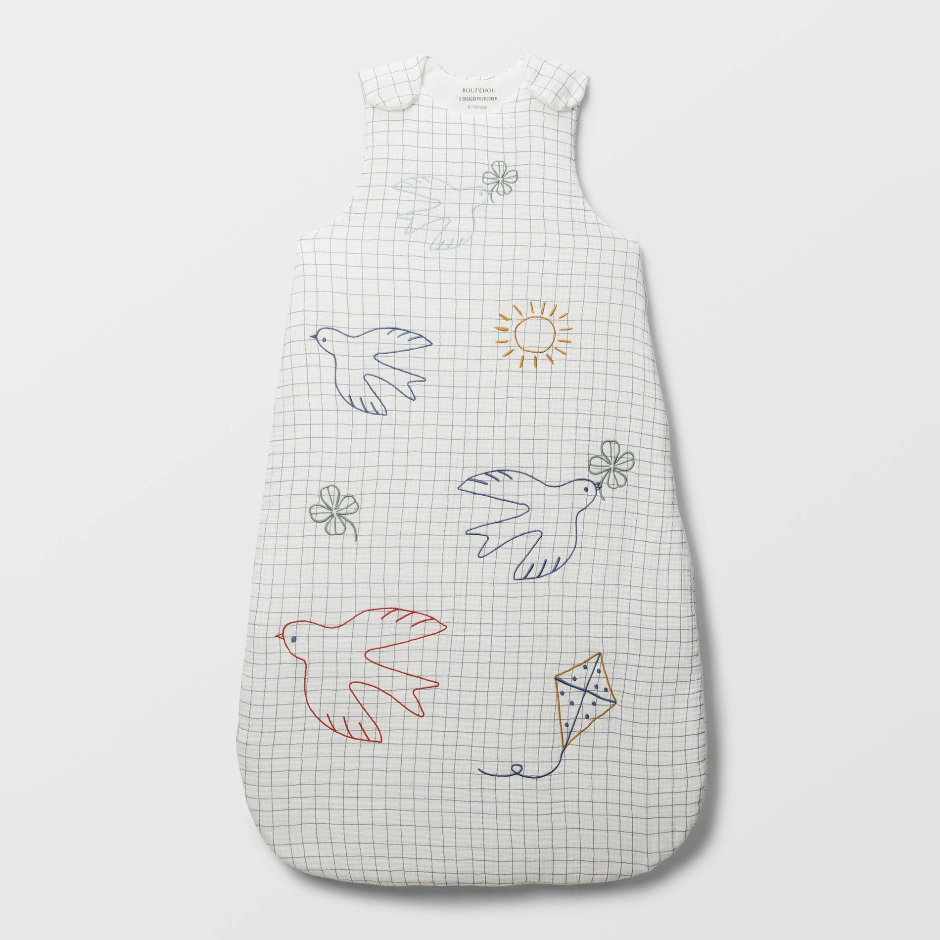Gigoteuse imprimée TOG 2 en coton BIO GOTS, BOUT'CHOU