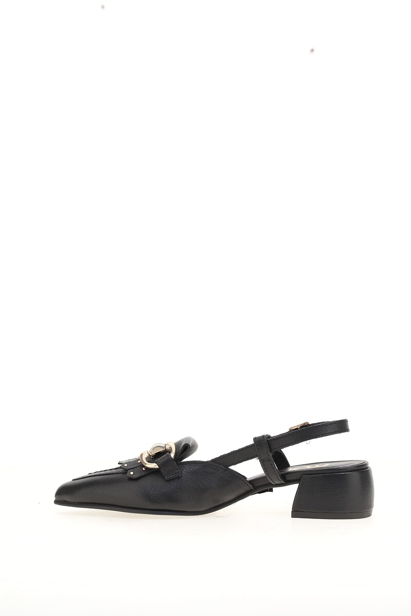 MJUS Bailarinas slingback en punta de piel — photo 2