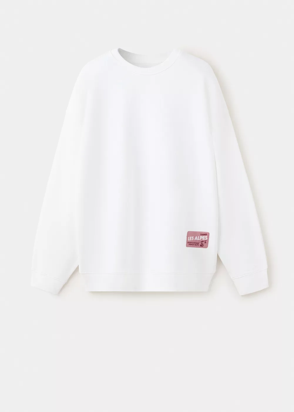 Sweat-shirt oversize imprimé, MANGO TEEN