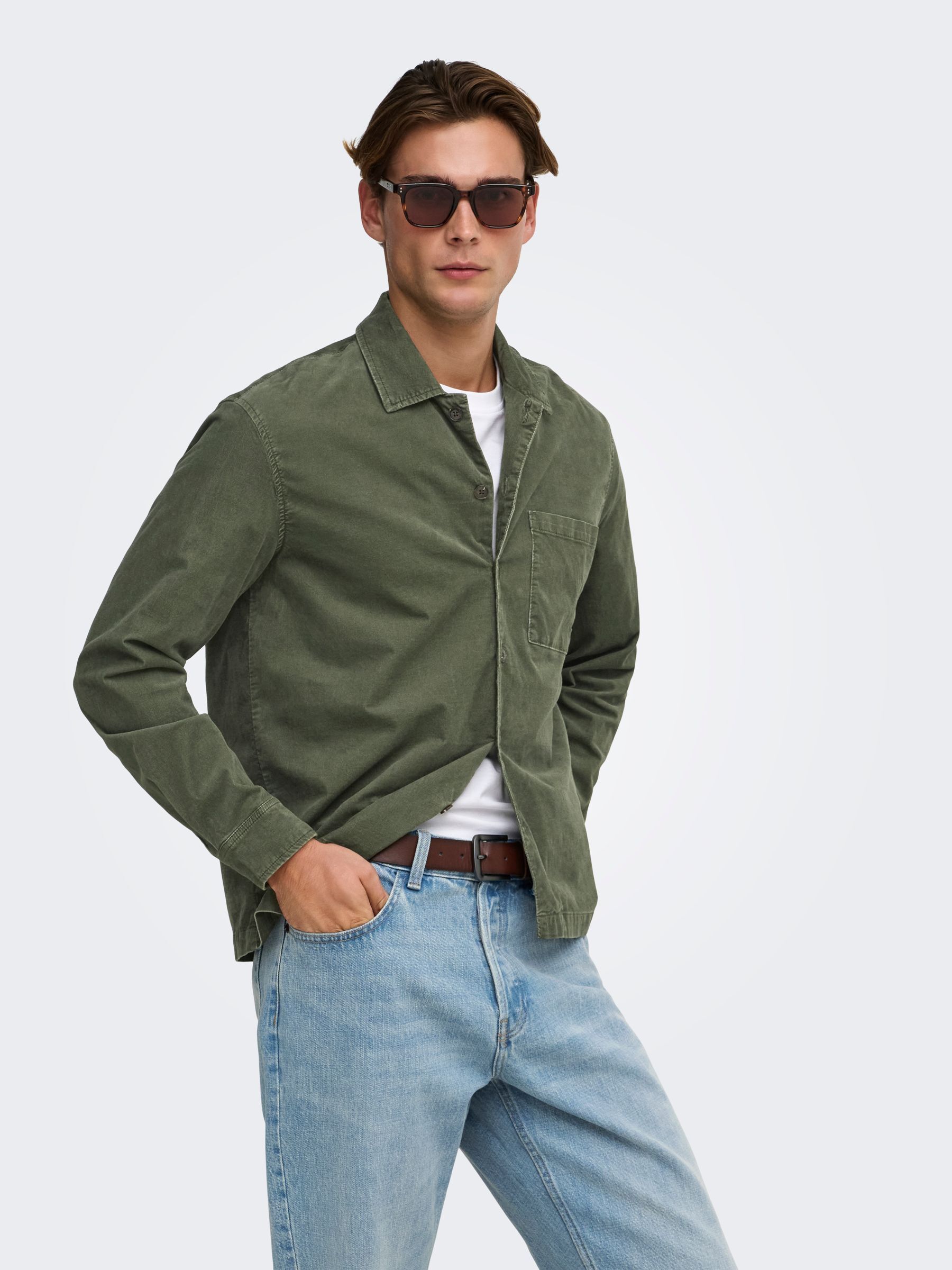 Chemise En Corduroy, ONLY & SONS