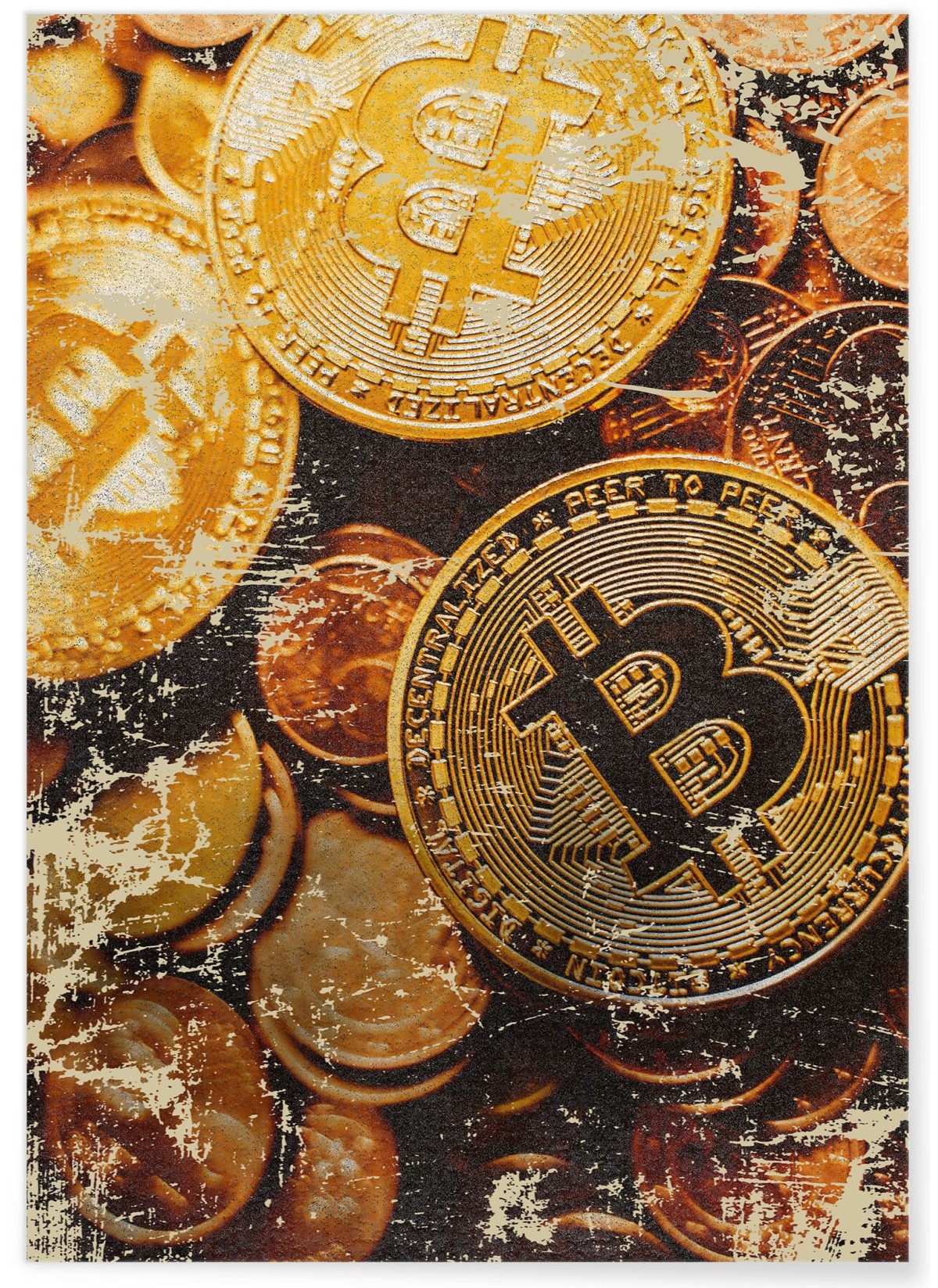 Affiche Motivation Cryptomonnaie 2, L'AFFICHERIE